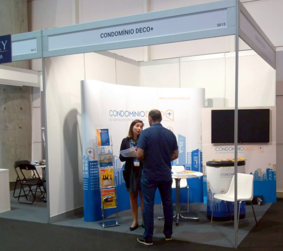 Stand Condomínio DECO+ no Salão Imobiliário 2019