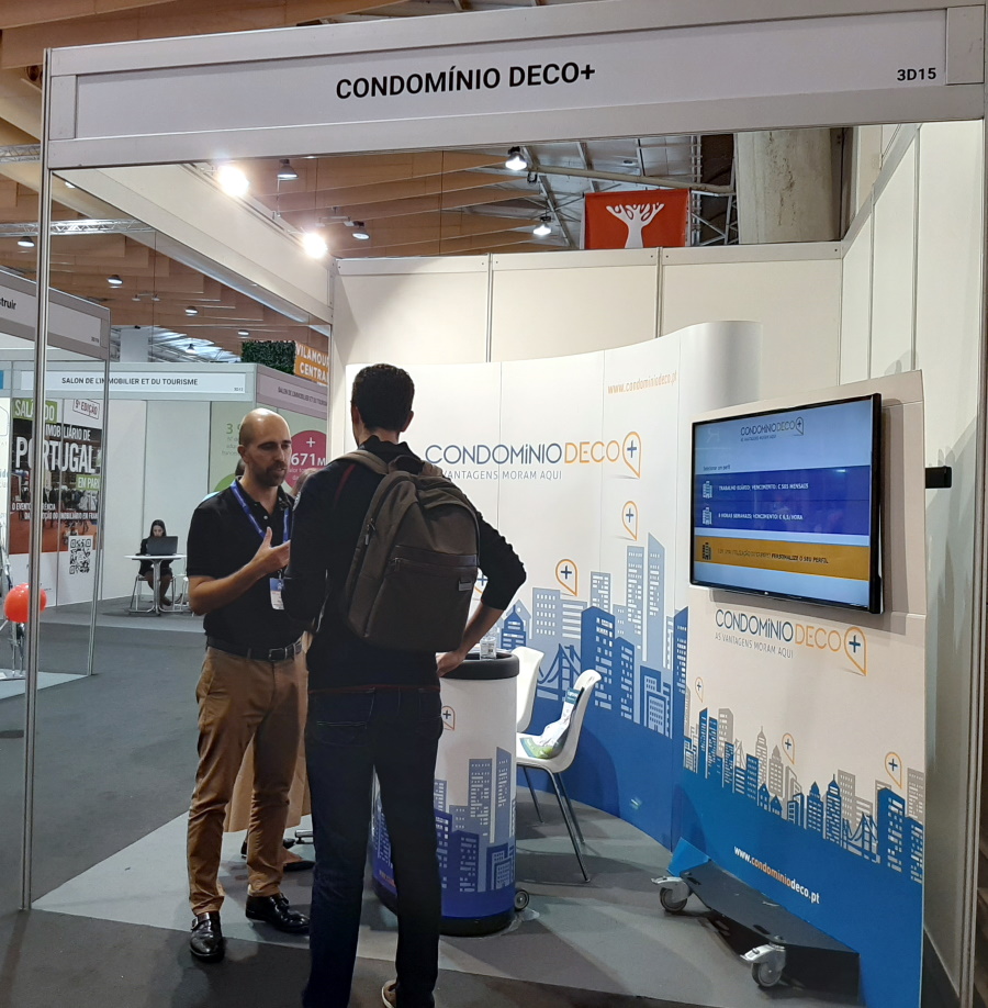 Stand Condomínio DECO+ no Salão Imobiliário 2019