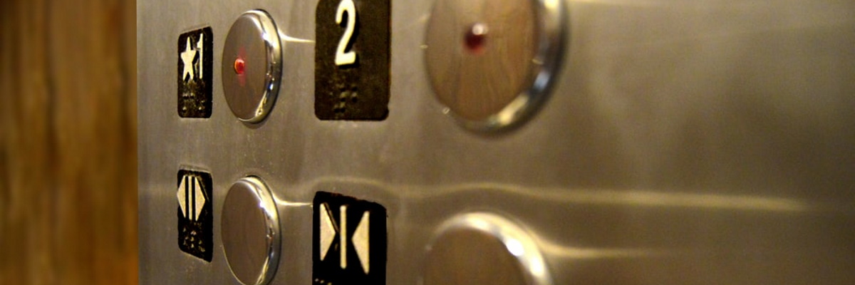 Botões de elevador